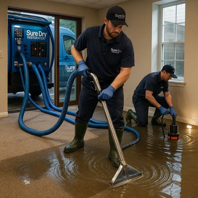 Water Extraction and Removal process in Warren, MN
